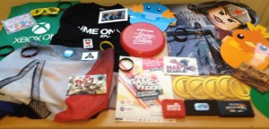 Butin obtenu à la fin du salon.