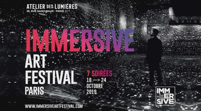 Affiche festival art immersif